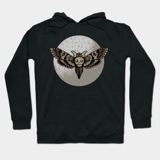 Skull Moth Moon Hoodie